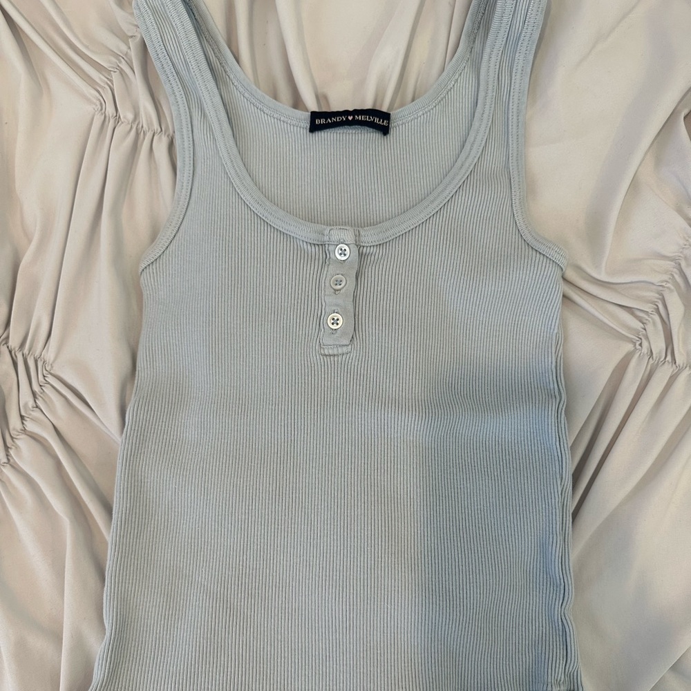 Brandy Melville Light Blue tank top!